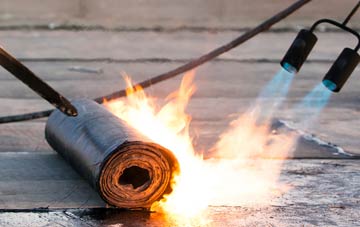 Gletness asphalt flat roofing repairs