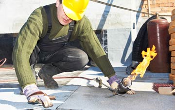Gletness flat roof construction