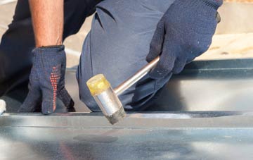 Gletness metal flat roofing repairs